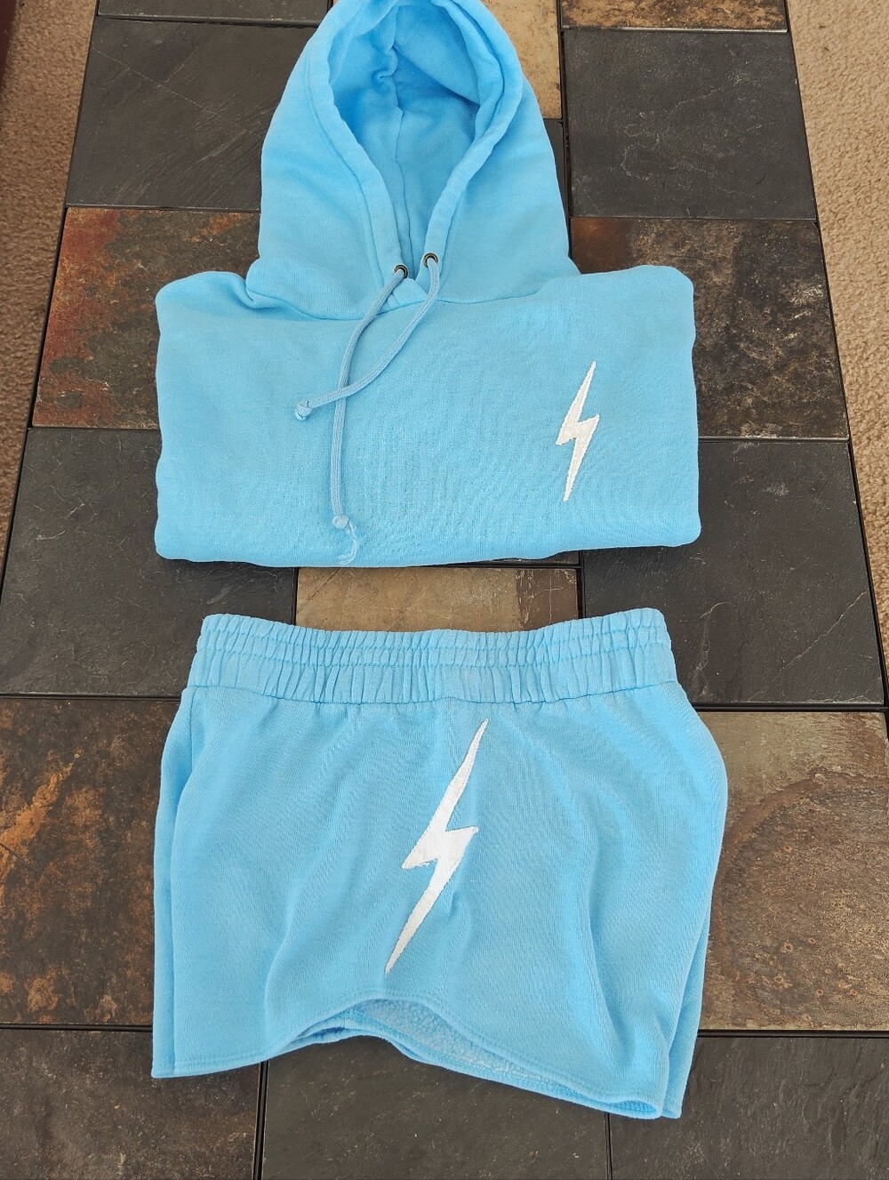 Aviator Nation Bolt Stitch Hoodie S & Shorts XS - Picture 16 of 16